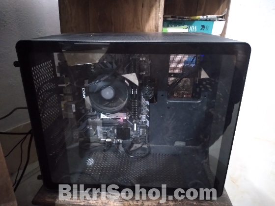 Desktop with Monitor